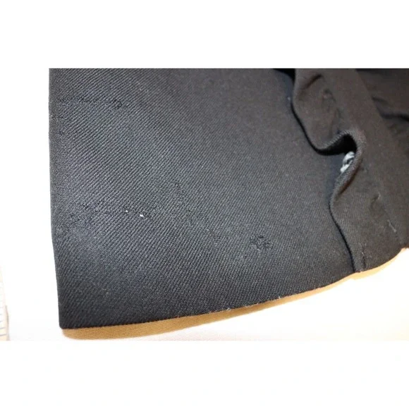 Kate Spade Coat Size Small Pea Coat Black Damaged (3) - Picture 9 of 10